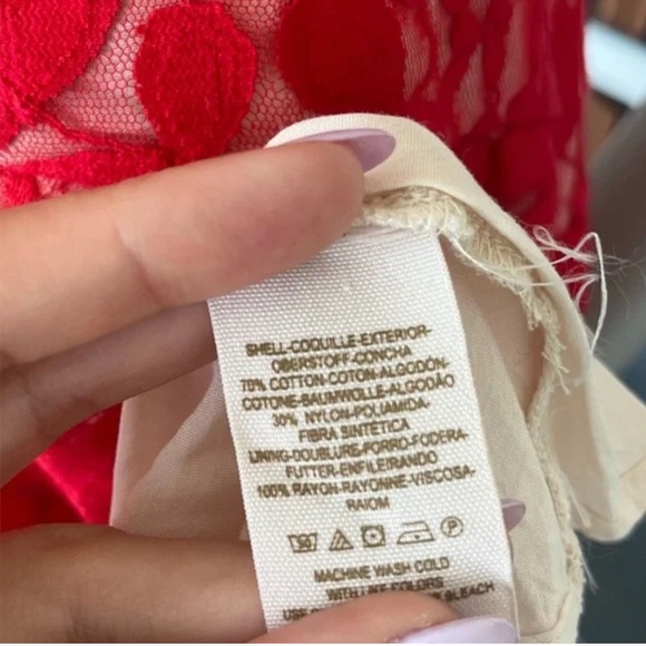 FREE PEOPLE| FLORAL MESH LACE DRESS - Picture 13 of 15